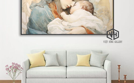 Mùa Giáng sinh và câu chuyện đằng sau một bức tranh treo tường